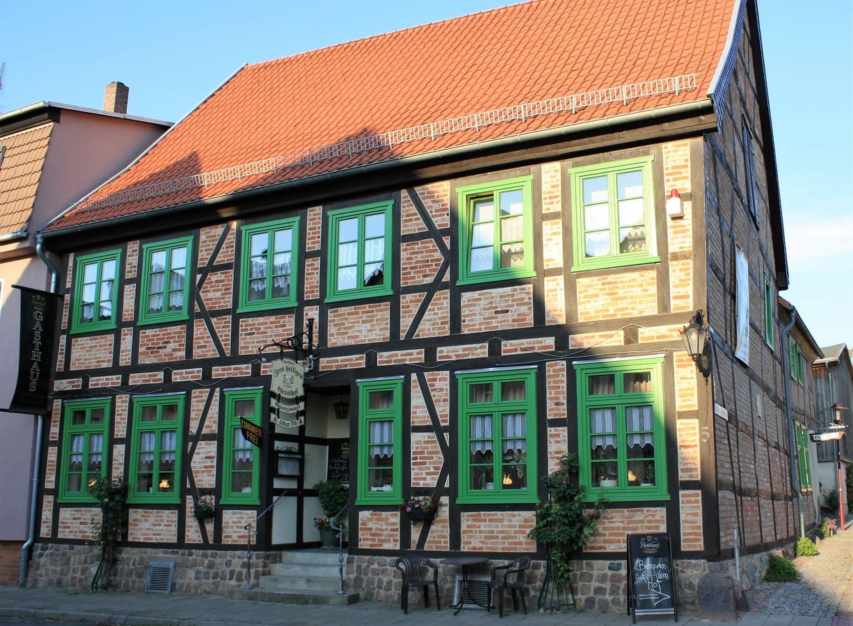 "Zum Heiligen Geisthof" Hotel Parchim Exterior foto