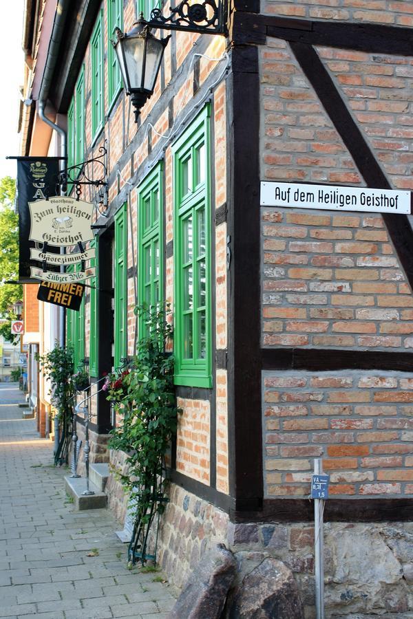 "Zum Heiligen Geisthof" Hotel Parchim Exterior foto